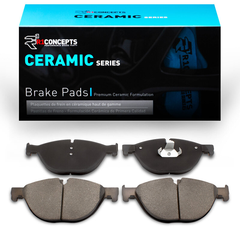 BMW 650I xDrive Brake Pads - Front - R1 Concepts - Ceramic - `09-`18